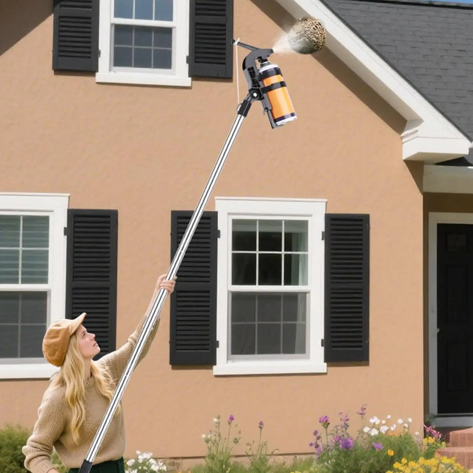 Adjustable Sprayer Extension Pole Adaptor Angle Spray Spray Paint Can Holder Extender Extender Sprayer Extension Pole Adaptor
Adjustable Sprayer Extension Pole Adaptor Angle Spray Spray Paint Can Holder Extender Extender Sprayer Extension Pole Adaptor