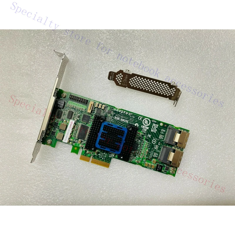 R+ FOR Adaptec ASR-6805E 8-Port RAID Controller Card PCIe SATA/SAS with four cables
R+ FOR Adaptec ASR-6805E 8-Port RAID Controller Card PCIe SATA/SAS with four cables
