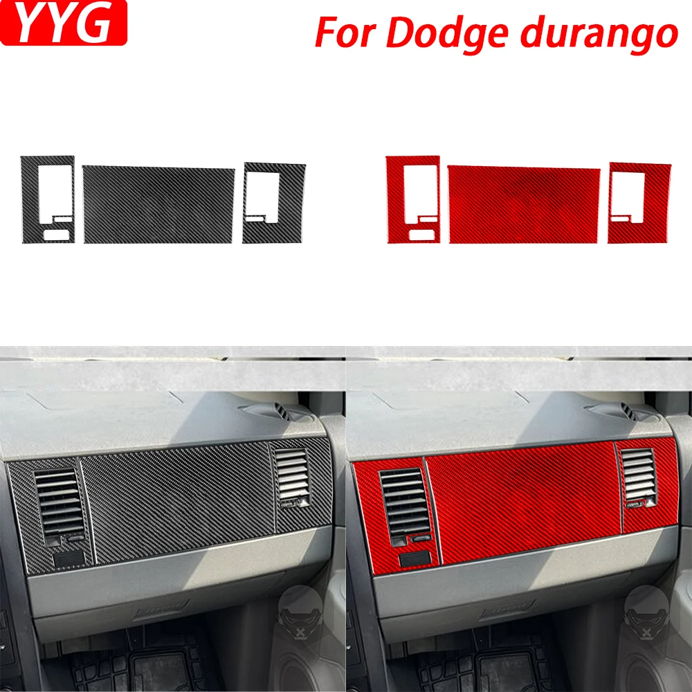 For Dodge Durango Accessories 2004-2007 Carbon Fiber Co-pilot Dashboard Air Conditioning Outlet Panel Set Car Interior Sticker
For Dodge Durango Accessories 2004-2007 Carbon Fiber Co-pilot Dashboard Air Conditioning Outlet Panel Set Car Interior Sticker