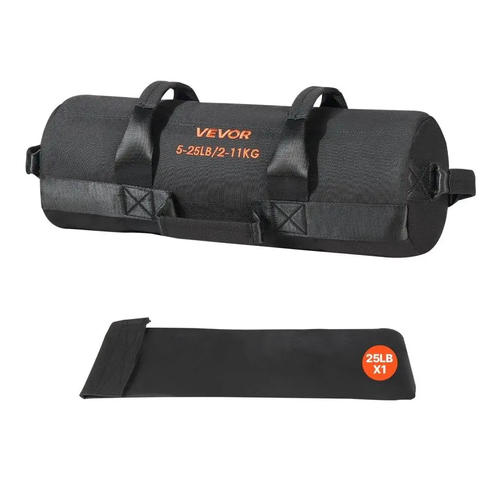 Heavy Duty Workout Sandbag Fitness Bag for Weight Training Adjustable 5 to 25 Pounds
Heavy Duty Workout Sandbag Fitness Bag for Weight Training Adjustable 5 to 25 Pounds