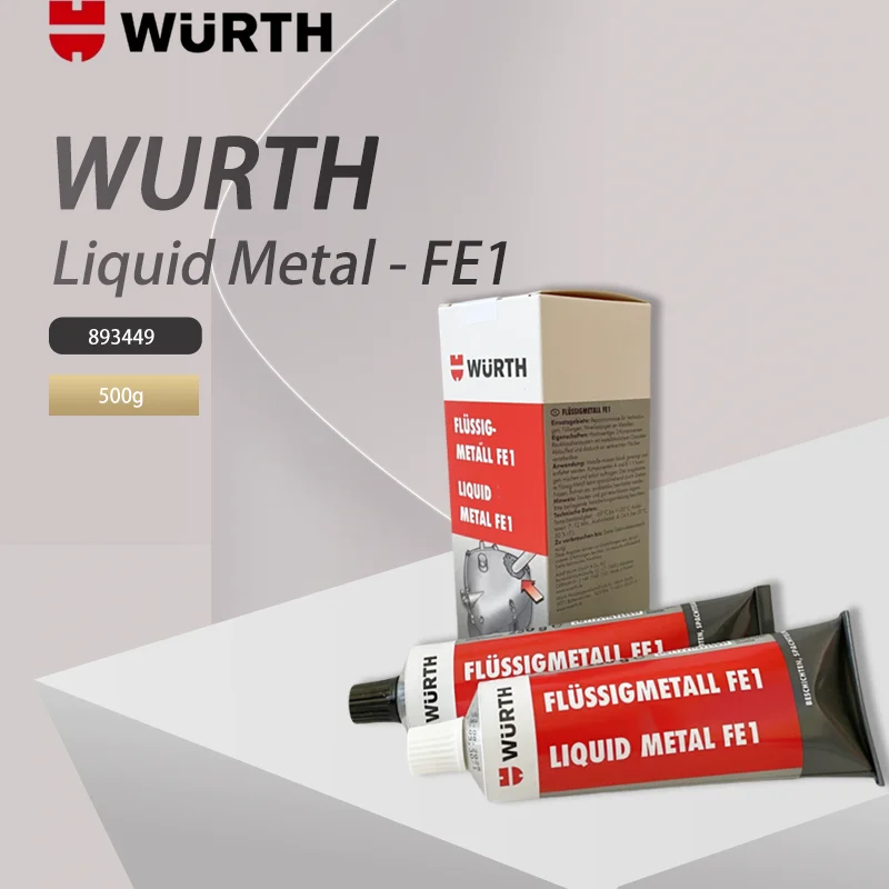 500 г оригинальный Wurth жидкий металлический клей FE 1 для ремонта стальной шпаклевки быстродействующий ремонтный клей AB 0893449
500 г оригинальный Wurth жидкий металлический клей FE 1 для ремонта стальной шпаклевки быстродействующий ремонтный клей AB 0893449