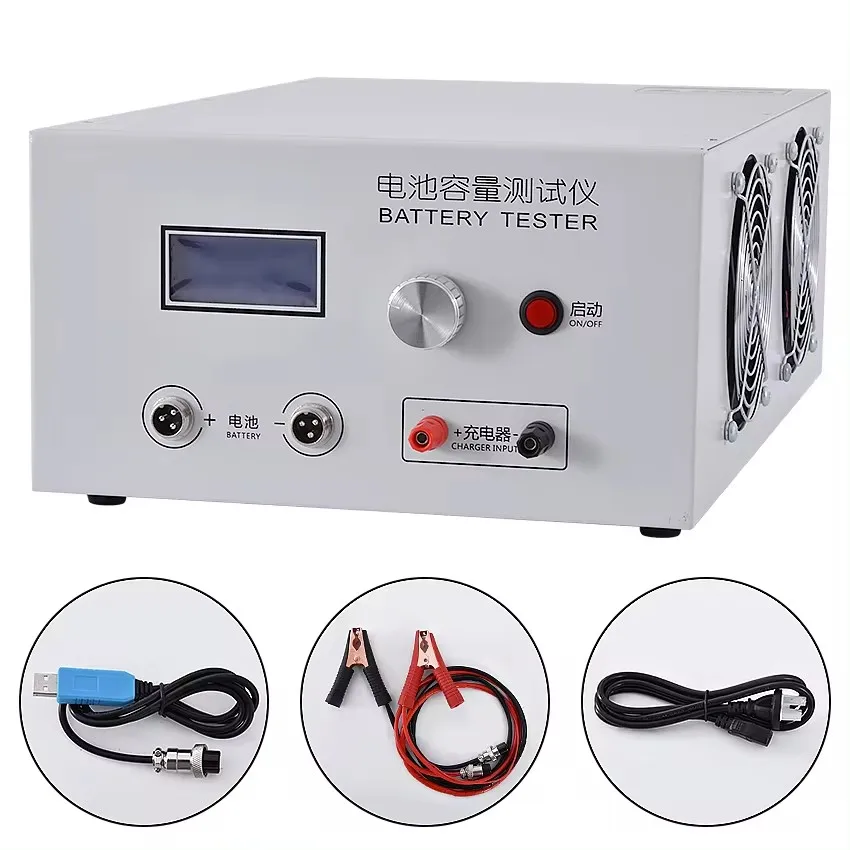EBC-B20H 12-72V lead-acid lithium capacity tester Support external charger Discharge instrument 20A
EBC-B20H 12-72V lead-acid lithium capacity tester Support external charger Discharge instrument 20A