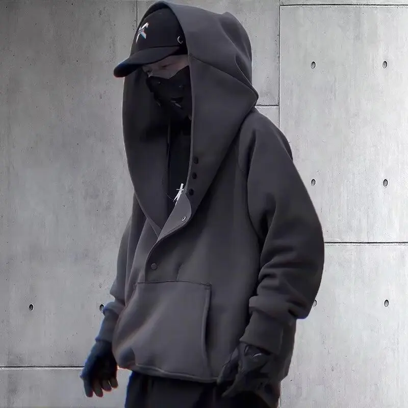 Spring Autumn Ninja Streetwear Turtleneck Hoodies For Men Y2K Oversized Sweatshirt Hoodies High Street Pullover Sweatshirt
Spring Autumn Ninja Streetwear Turtleneck Hoodies For Men Y2K Oversized Sweatshirt Hoodies High Street Pullover Sweatshirt