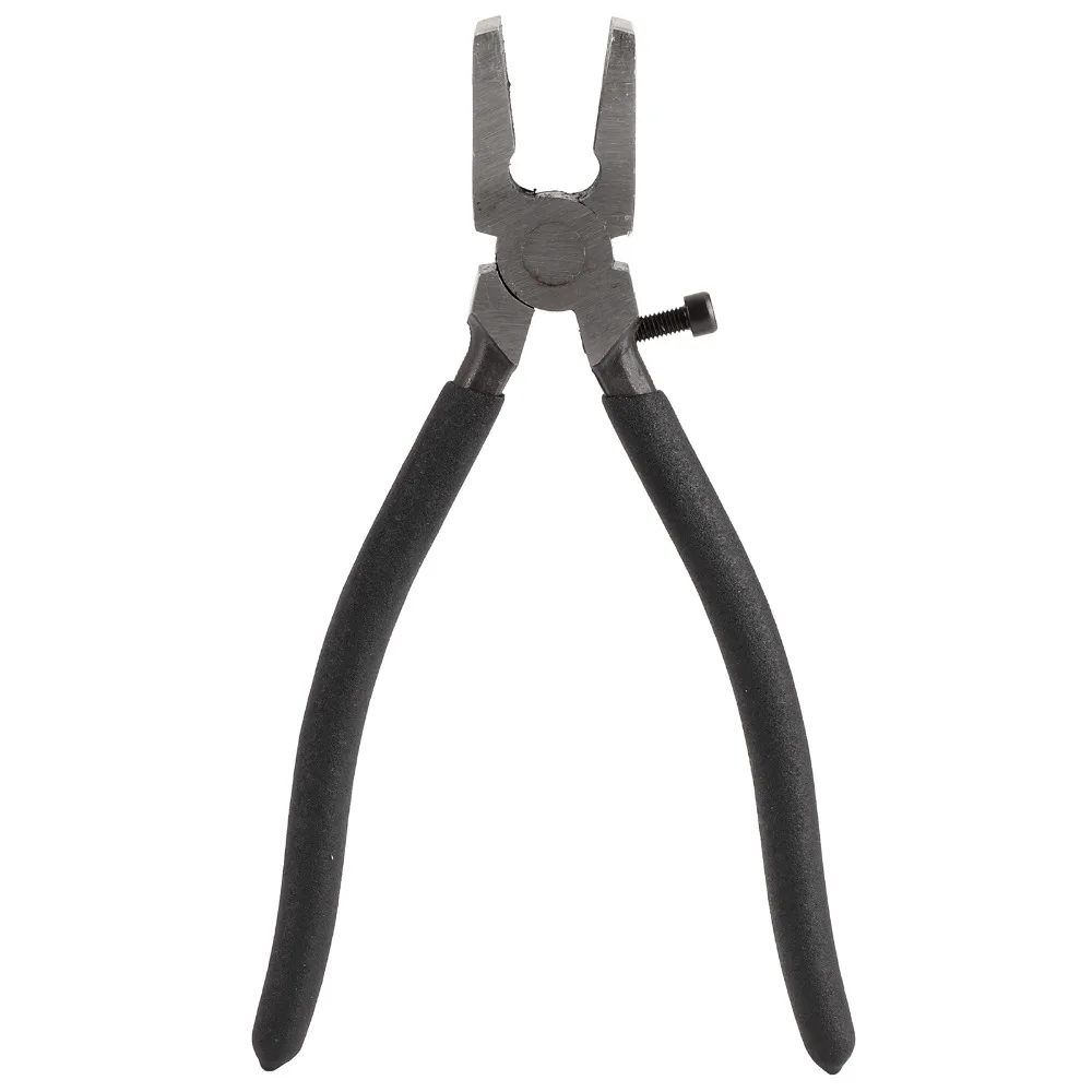 8 Inches Glass Pliers Rubber Tips Black Running Pliers Curved Jaws Adjustment Function Flat Nose Pliers
8 Inches Glass Pliers Rubber Tips Black Running Pliers Curved Jaws Adjustment Function Flat Nose Pliers