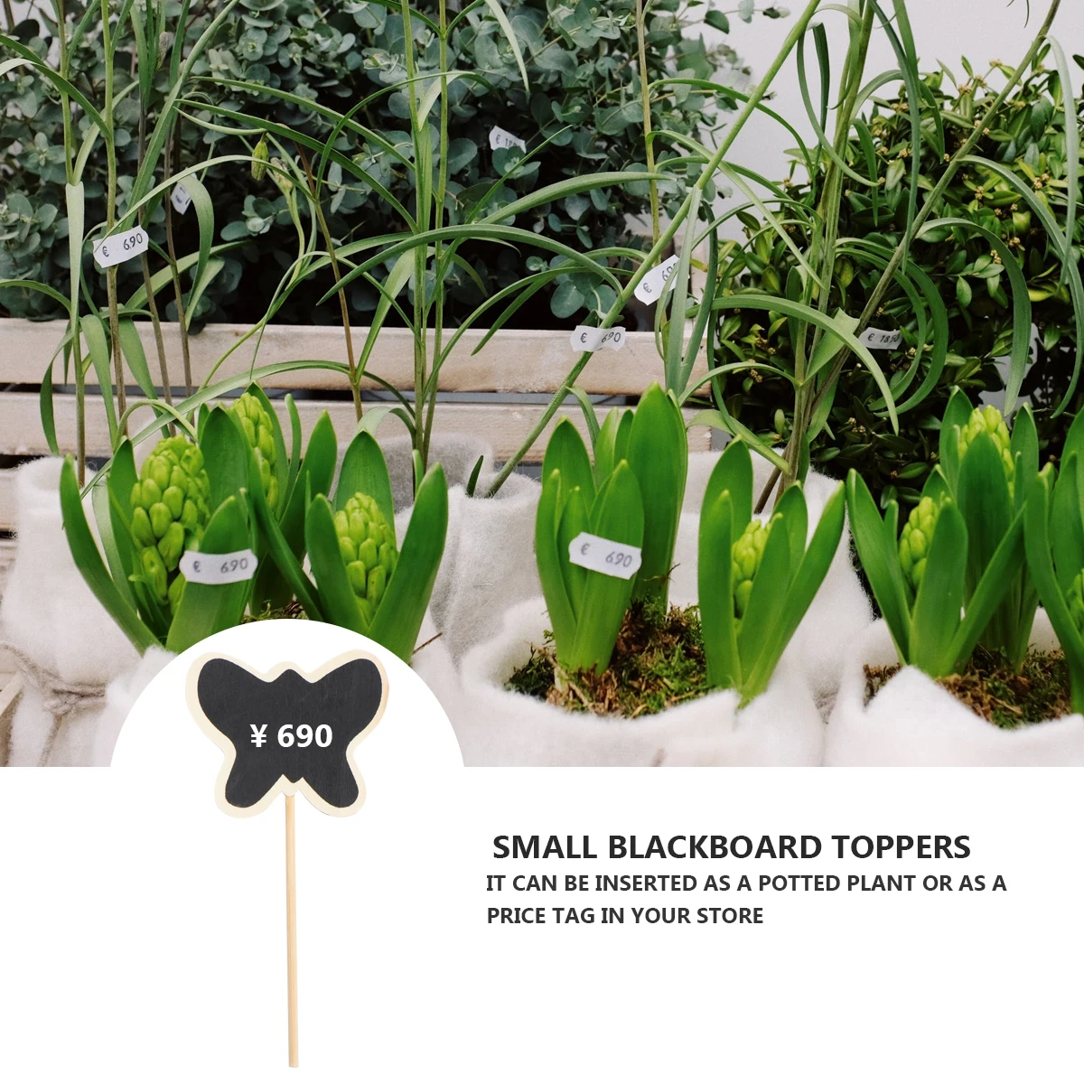 20pcs Mini Chalkboard Toppers Premium Wood Signs Bamboo Flower Plants Tags Garden Decor Lightweight Christmas Weddings
20pcs Mini Chalkboard Toppers Premium Wood Signs Bamboo Flower Plants Tags Garden Decor Lightweight Christmas Weddings
