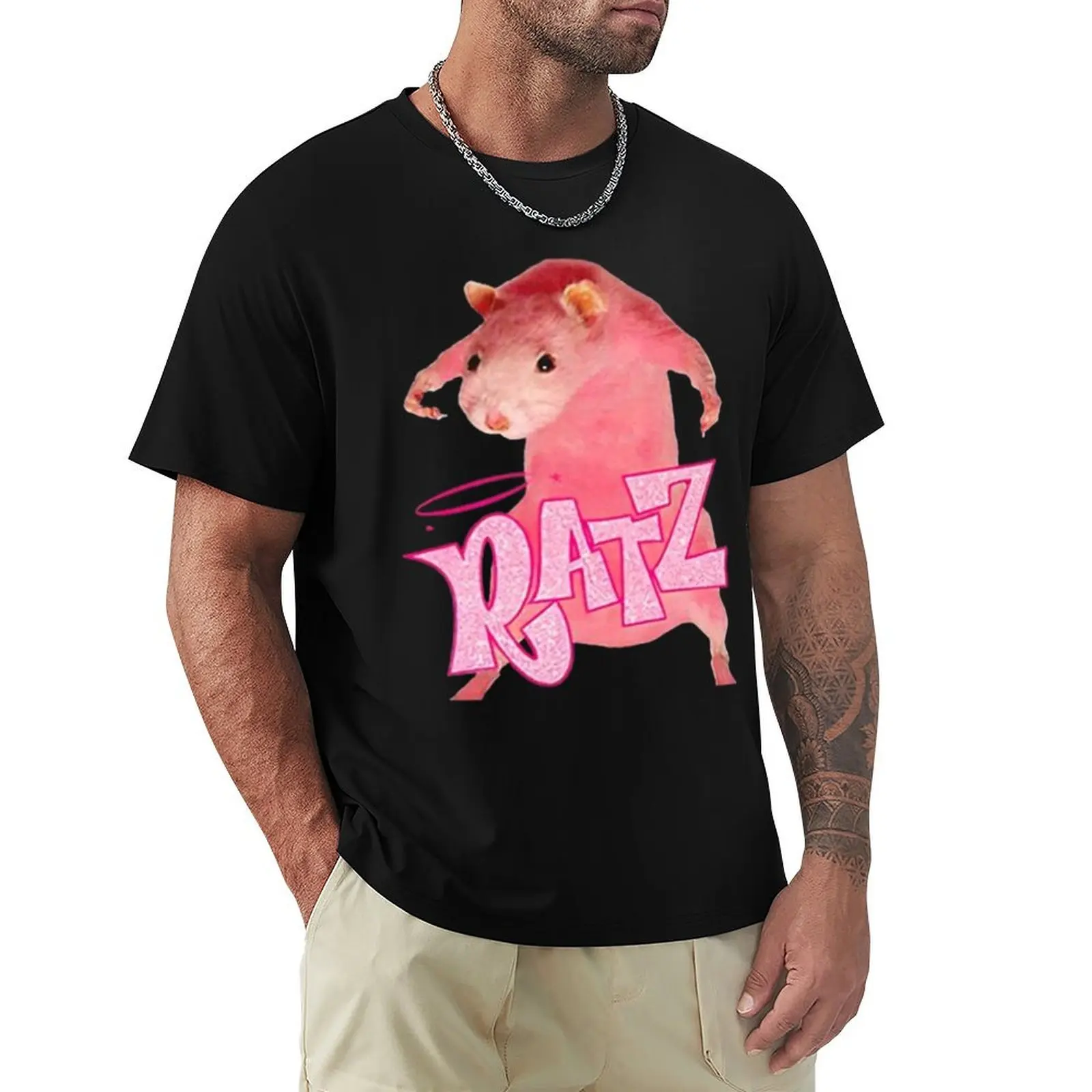 Ratz Pink Meme T-Shirt Non-Shrink Basic Cotton T-Shirt
Ratz Pink Meme T-Shirt Non-Shrink Basic Cotton T-Shirt
