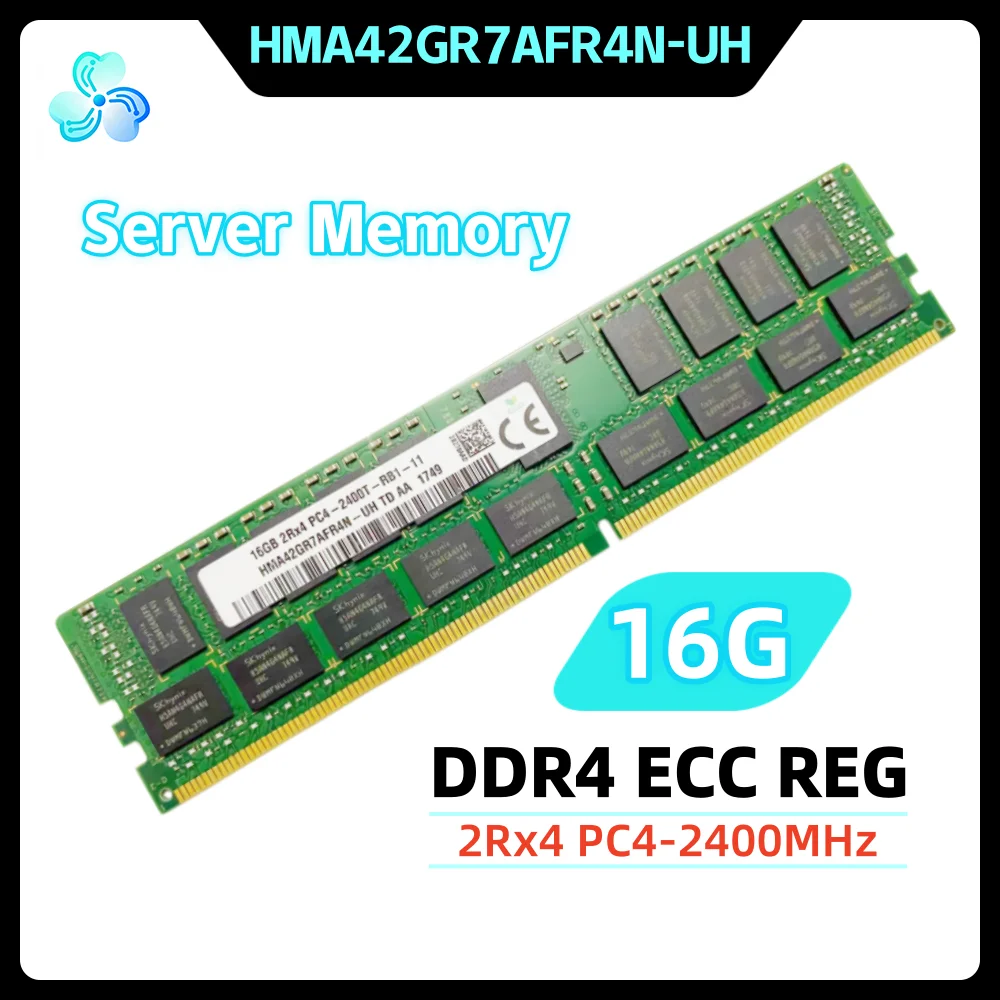 HMA42GR7AFR4N-UH DDR4 16GB 2400MHz 2Rx4 ECC REG RDIMM RAM PC4-2400T 16G Server Memory for SK
HMA42GR7AFR4N-UH DDR4 16GB 2400MHz 2Rx4 ECC REG RDIMM RAM PC4-2400T 16G Server Memory for SK