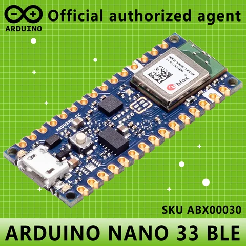 Arduino Nano 33 BLE ABX00030 Authentic Italian product nRF52840 3.3V sensor Development board