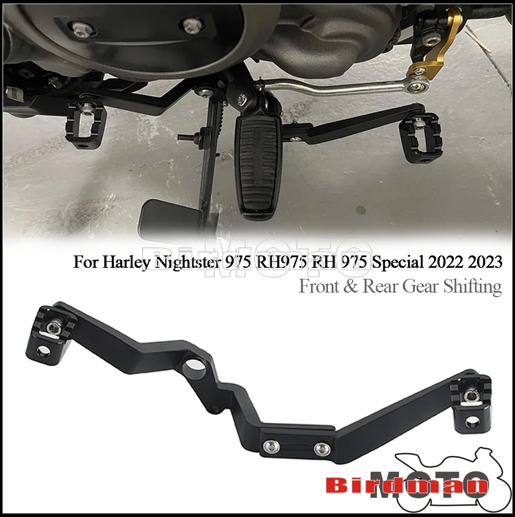 New Motorcycle Gear Heel Toe Shift Lever Shifter Pegs For Harley Nightster 975 RH975 RH 975 Special 2022 2023 Black Shift Pegs
New Motorcycle Gear Heel Toe Shift Lever Shifter Pegs For Harley Nightster 975 RH975 RH 975 Special 2022 2023 Black Shift Pegs
