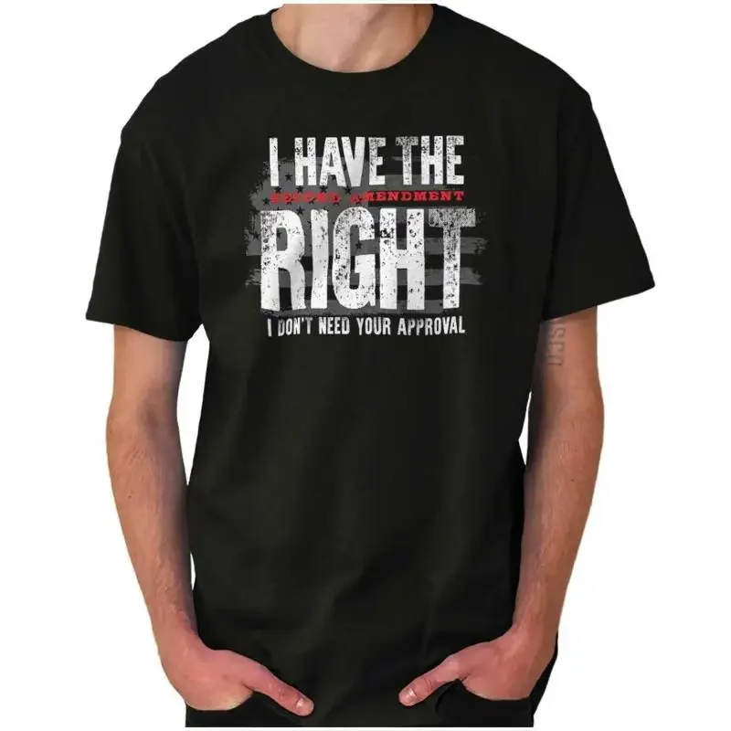 2nd Amendment Right Pro 2A Guns Bear Arms Женская или мужская футболка с круглым вырезом
2nd Amendment Right Pro 2A Guns Bear Arms Женская или мужская футболка с круглым вырезом