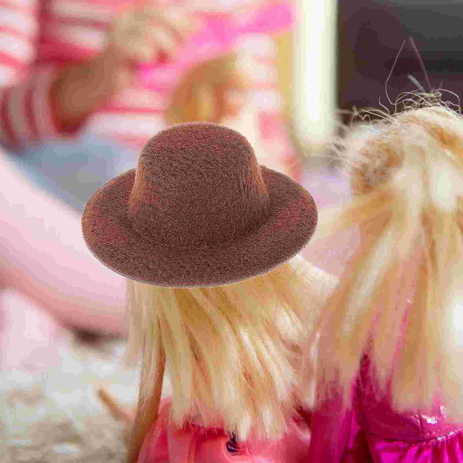 20 Pcs Girls Toys Mini Hat Little Jazz Hats for Crafts Model Kids Tiny Brown Dollhouse Miss
20 Pcs Girls Toys Mini Hat Little Jazz Hats for Crafts Model Kids Tiny Brown Dollhouse Miss