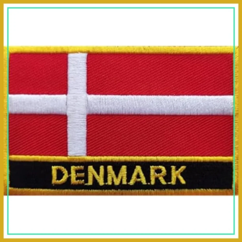 Denmark Flag Patch Iron On Sew On Embroidered Tactical Military 1 PCS
Denmark Flag Patch Iron On Sew On Embroidered Tactical Military 1 PCS