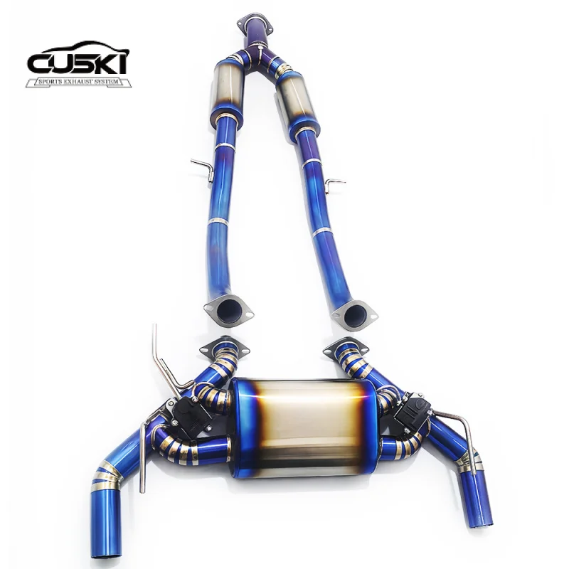 Выхлоп для Nissan 350Z 3.5L 2009-2021, титановый глушитель, система хвостового ряда, изготовленная на заказ полированная клапанная труба, модернизация выхлопной системы автомобиля
Выхлоп для Nissan 350Z 3.5L 2009-2021, титановый глушитель, система хвостового ряда, изготовленная на заказ полированная клапанная труба, модернизация выхлопной системы автомобиля