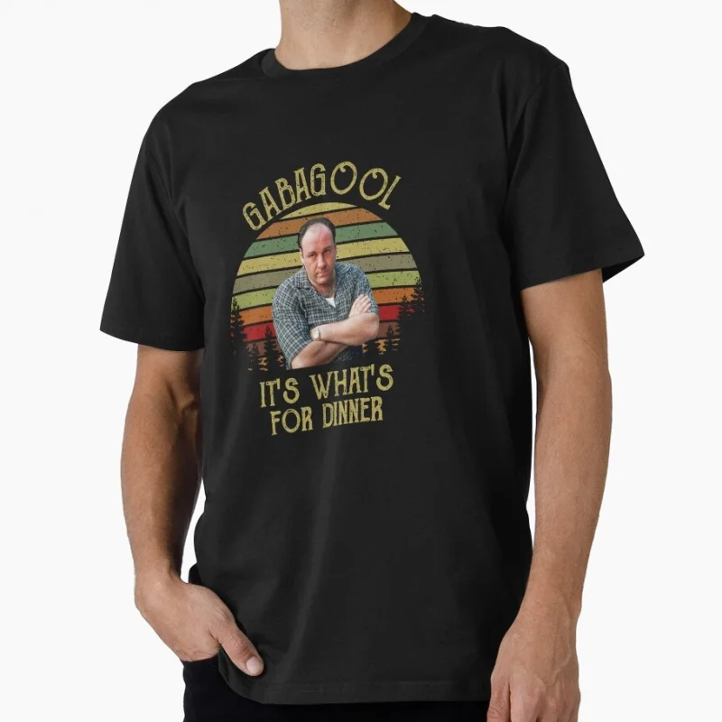 Dinner The Man Sopranos Vintage Crime Movie Gift t shirt Men's 100% cotton O-Neck Short Sleeve Graphic clothes All size tee S-6X
Dinner The Man Sopranos Vintage Crime Movie Gift t shirt Men's 100% cotton O-Neck Short Sleeve Graphic clothes All size tee S-6X