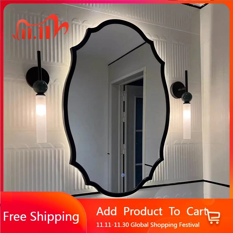 Dressing Table Wall Mirror Long Standing Full Body Bedroom Nordic Living Room Mirror Modern Art Spiegel Wand Home Decorations
Dressing Table Wall Mirror Long Standing Full Body Bedroom Nordic Living Room Mirror Modern Art Spiegel Wand Home Decorations