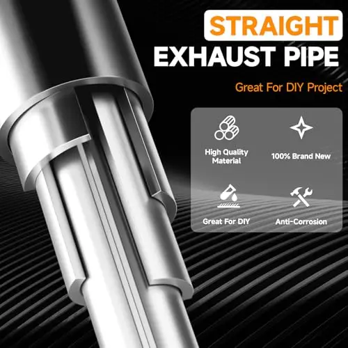 Stainless Steel 3 Inch Outer Diameter Straight Mandrel Exhaust Tube 17.3 Inches Length
Stainless Steel 3 Inch Outer Diameter Straight Mandrel Exhaust Tube 17.3 Inches Length