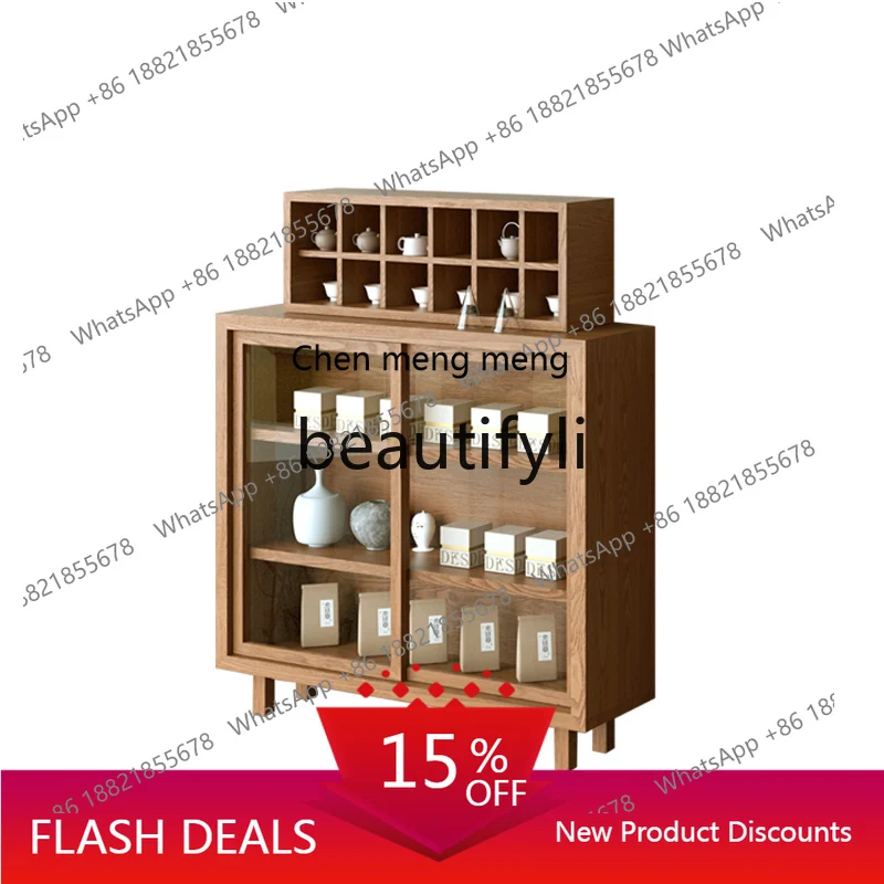 New Tea Room Tea House Simple Duobao Pavilion Tea Display Cabinet
New Tea Room Tea House Simple Duobao Pavilion Tea Display Cabinet