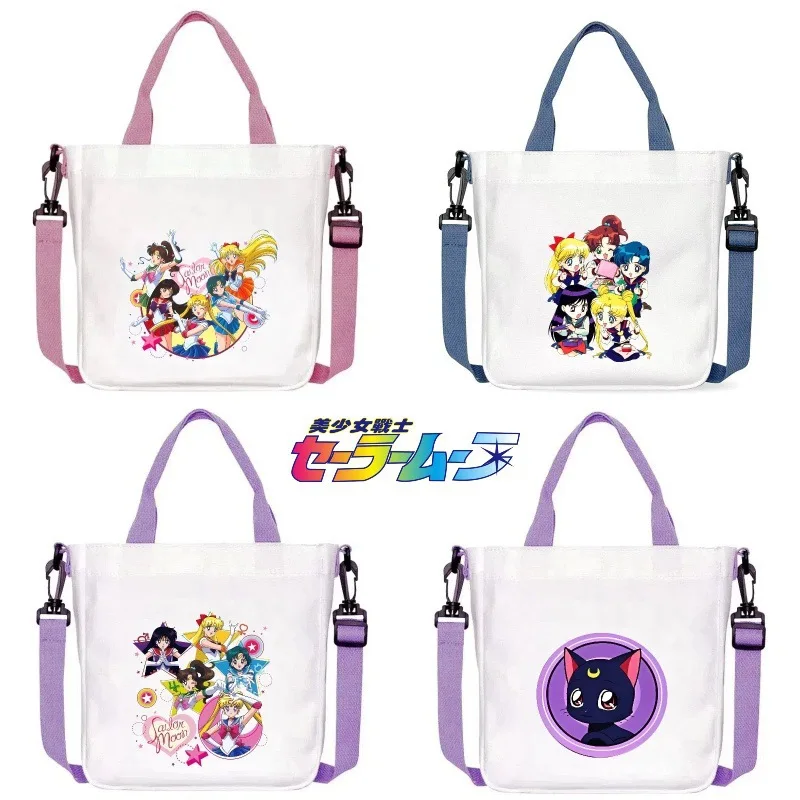 Sailor Moon New Purple Canvas Handheld Shoulder Bag with Tong Printing Y2k Fashion Toys Anime Cartoon Frind Kawaii Cute
Sailor Moon New Purple Canvas Handheld Shoulder Bag with Tong Printing Y2k Fashion Toys Anime Cartoon Frind Kawaii Cute