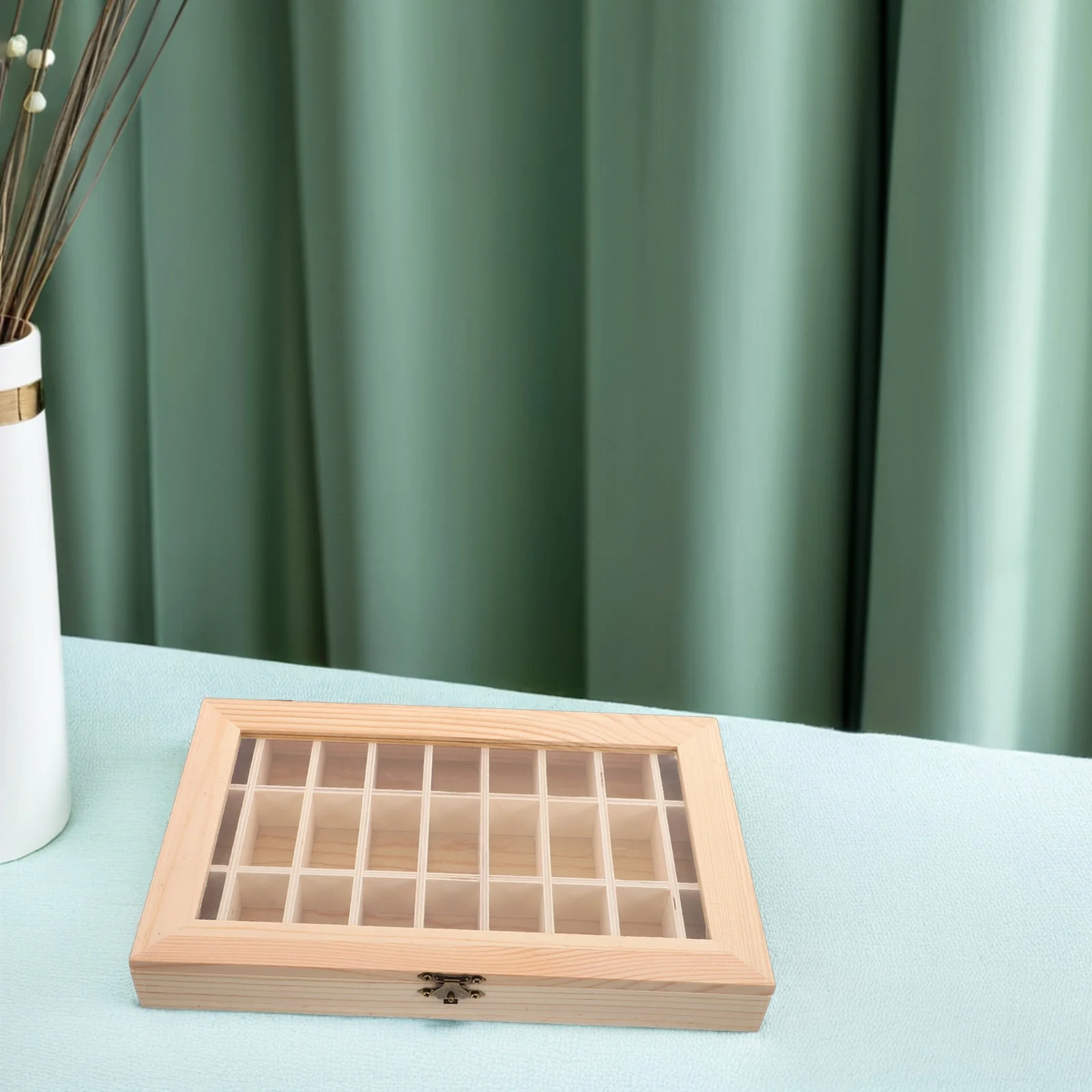 Rock Specimen Display Box Mineral Case Clear Lid Collection Organizer for Rocks Storage 
Rock Specimen Display Box Mineral Case Clear Lid Collection Organizer for Rocks Storage