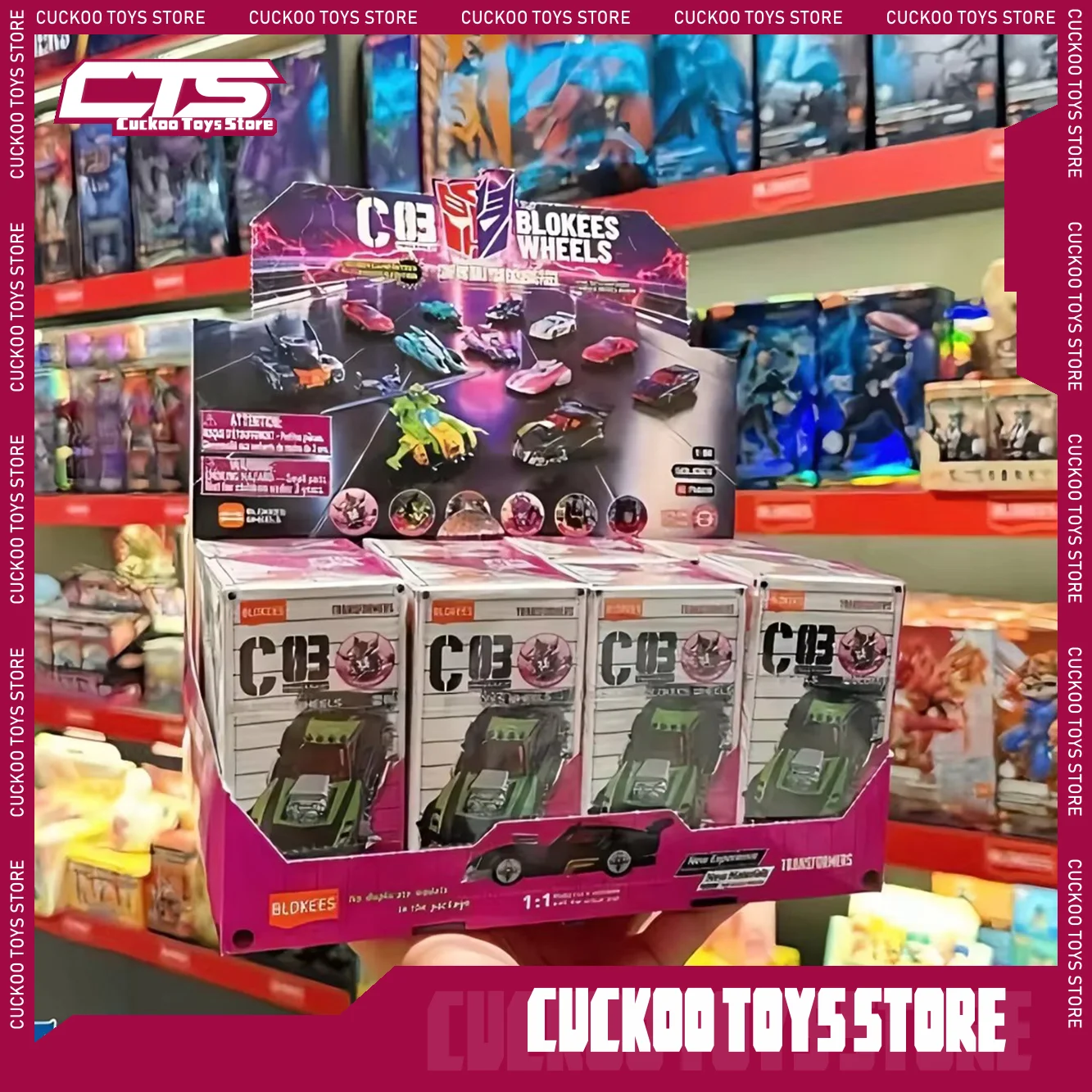 In Stock Blokees Blind Box Transformers Building Block Car Wave 3 CO3 Snap Fit Model Kit Assembly Toy PVC Collectible Gift
In Stock Blokees Blind Box Transformers Building Block Car Wave 3 CO3 Snap Fit Model Kit Assembly Toy PVC Collectible Gift