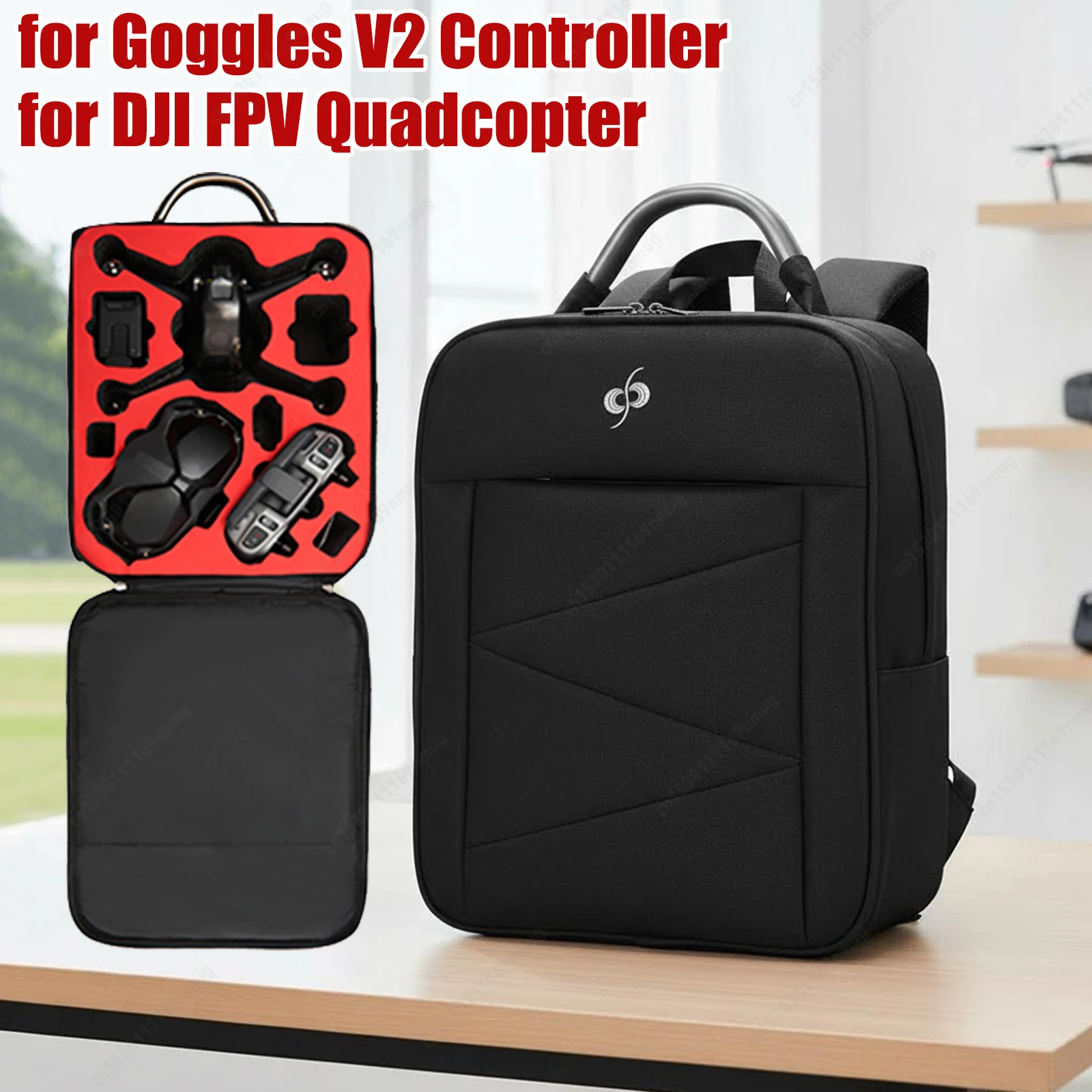 Waterproof Storage Backpack Bag Large Capacity Combo Drone Goggles Accessories for DJI FPV Combo Drone Goggles V2 Controller
Waterproof Storage Backpack Bag Large Capacity Combo Drone Goggles Accessories for DJI FPV Combo Drone Goggles V2 Controller