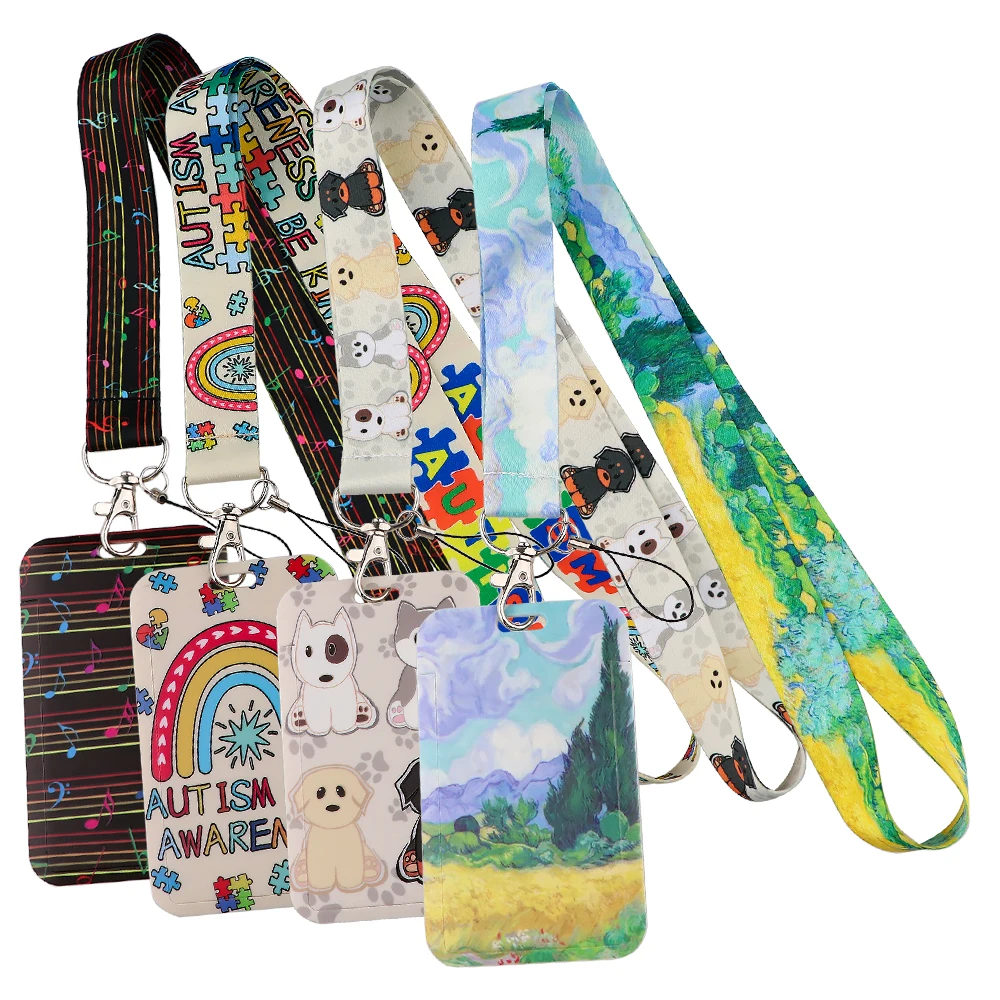 Oil Painting Cartoon Dogs Lanyard For Keys ID Credit Bank Card Cover Badge Holder Phone Charm Key Lanyard Keychain Accessories
Oil Painting Cartoon Dogs Lanyard For Keys ID Credit Bank Card Cover Badge Holder Phone Charm Key Lanyard Keychain Accessories