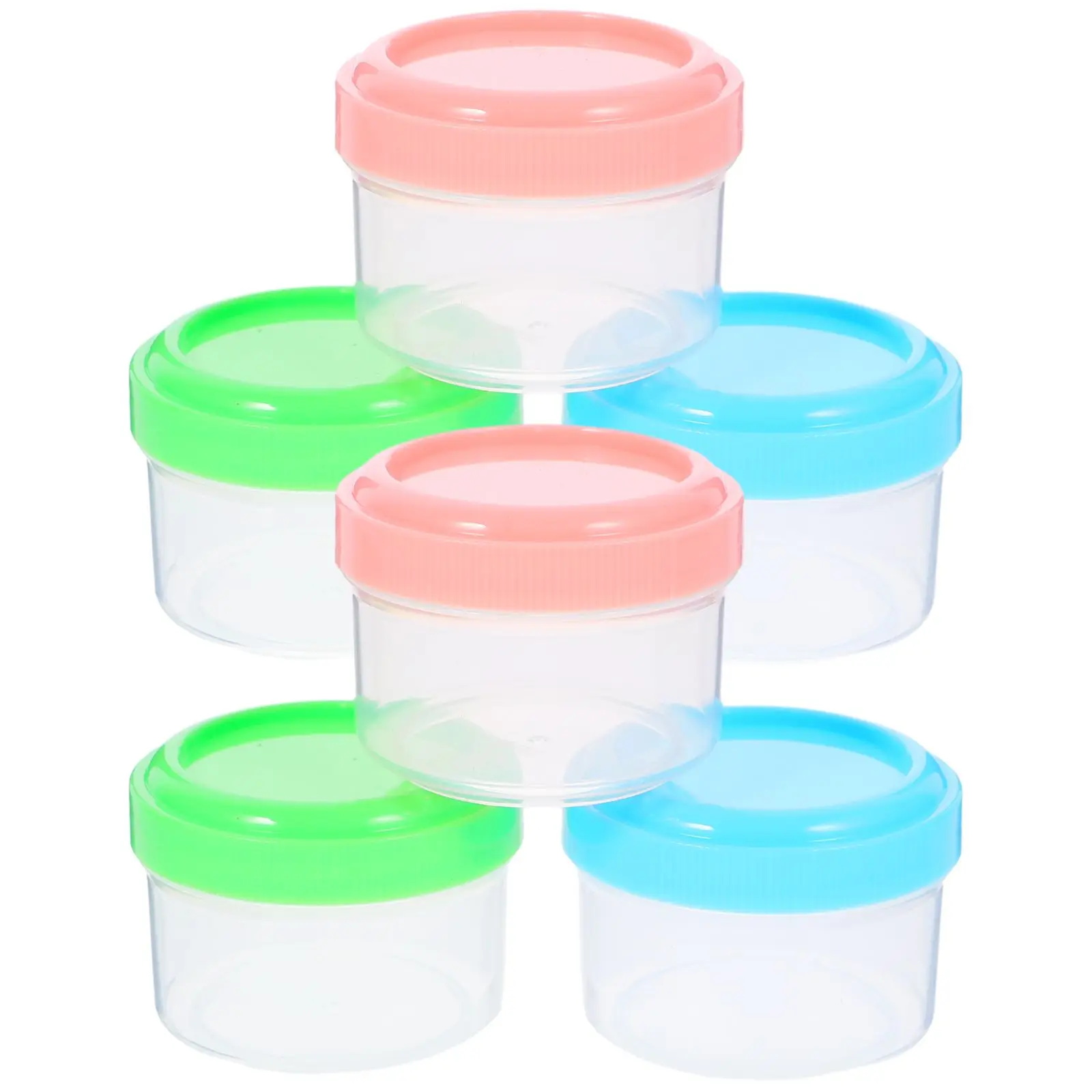 6 Pcs 35ML Mini Transparent Sauce Cups Color Portable Condiment Containers Salad Dressing Storage Box Home Outdoor Use
6 Pcs 35ML Mini Transparent Sauce Cups Color Portable Condiment Containers Salad Dressing Storage Box Home Outdoor Use