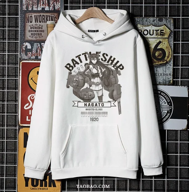 Anime Kancolle IJN Nagato Hooded Hoodie Cosplay Autumn Winter Men Women Coat Loose Jacket Tops
Anime Kancolle IJN Nagato Hooded Hoodie Cosplay Autumn Winter Men Women Coat Loose Jacket Tops