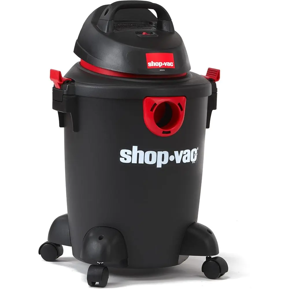 6 Gallon 3.0 HP Peak Wet/Dry Vacuum Cleaner, Black and Red
6 Gallon 3.0 HP Peak Wet/Dry Vacuum Cleaner, Black and Red