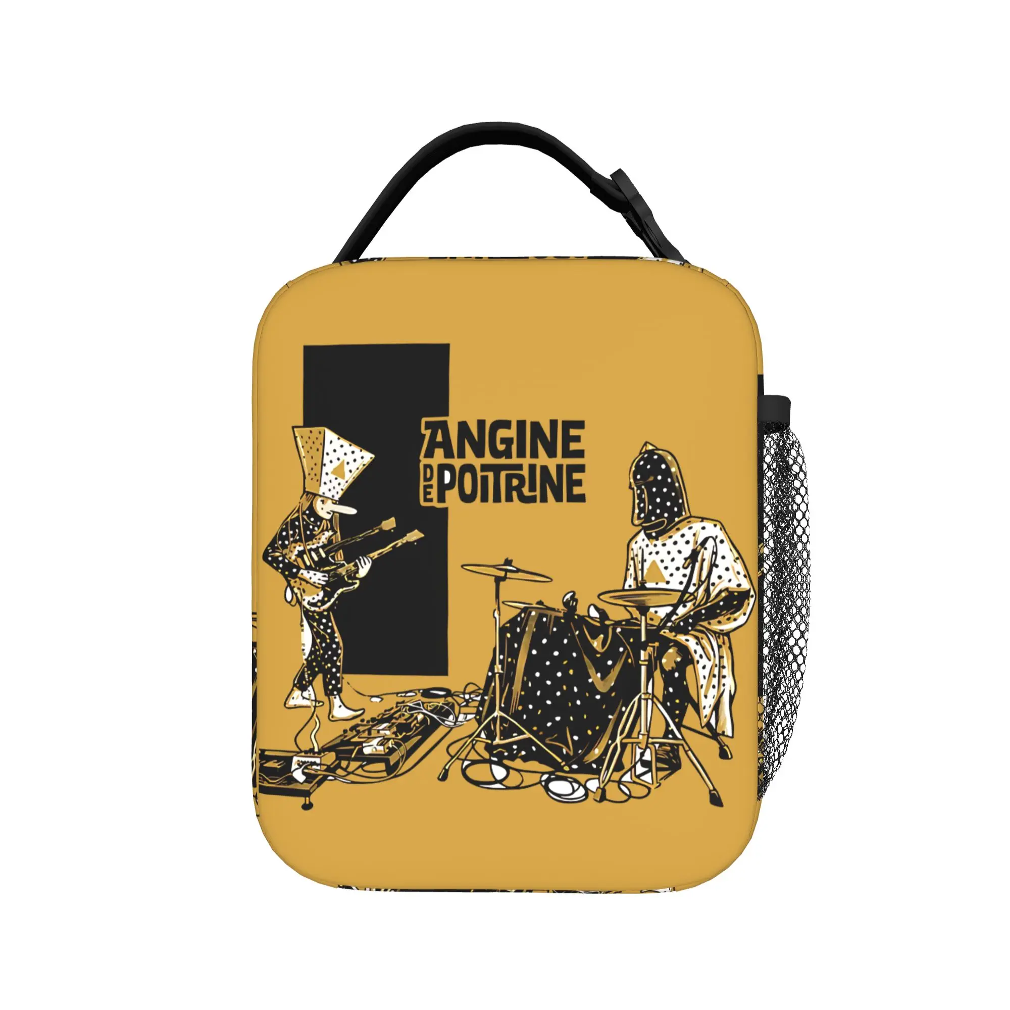 Сумка для обеда Angine de Poitrine Band: Эстетичный ланч-бокс унисекс для пикника, удобная сумка-холодильник, сумка-тоут из оксфордской ткани с принтом для еды
Сумка для обеда Angine de Poitrine Band: Эстетичный ланч-бокс унисекс для пикника, удобная сумка-холодильник, сумка-тоут из оксфордской ткани с принтом для еды