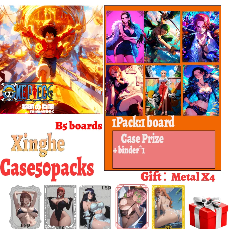 Original Xinghe One Piece Collection OP B5 Boards Box Boa Nami Zoro Battle Booster Box Trading Cards Collectible Gift
Original Xinghe One Piece Collection OP B5 Boards Box Boa Nami Zoro Battle Booster Box Trading Cards Collectible Gift