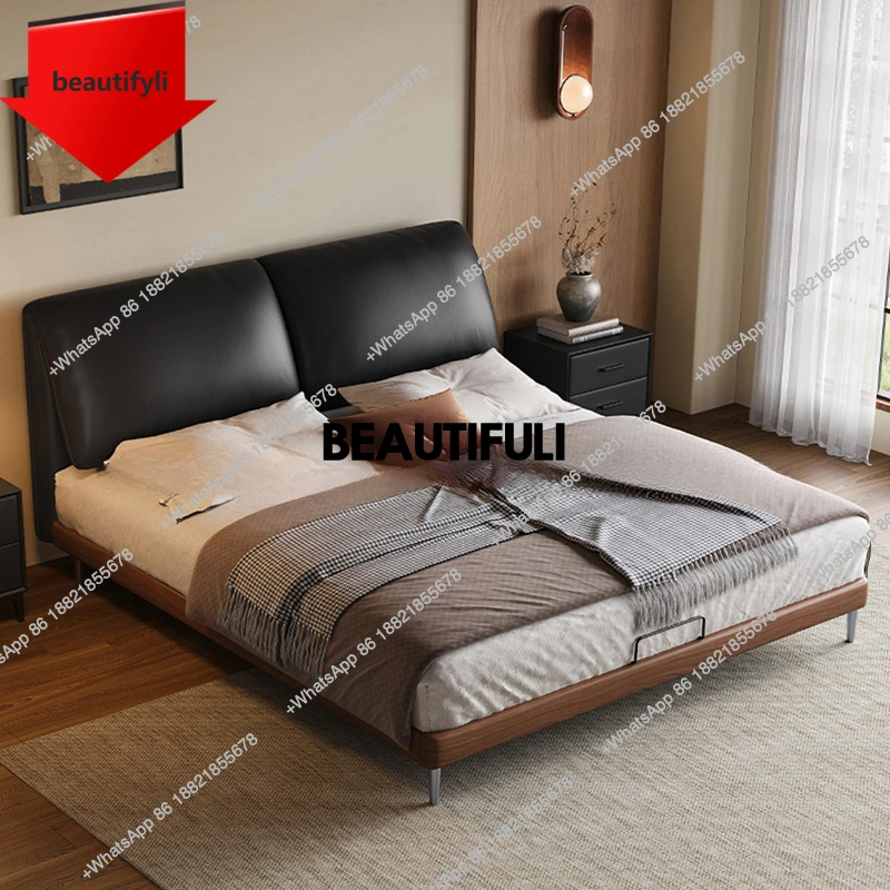 Двуспальная кровать в черном стиле, дизайнерская элитная двуспальная кровать King для сна, домашний пол, европейская мебель Cama Matrimonio для спальни lll
Двуспальная кровать в черном стиле, дизайнерская элитная двуспальная кровать King для сна, домашний пол, европейская мебель Cama Matrimonio для спальни lll