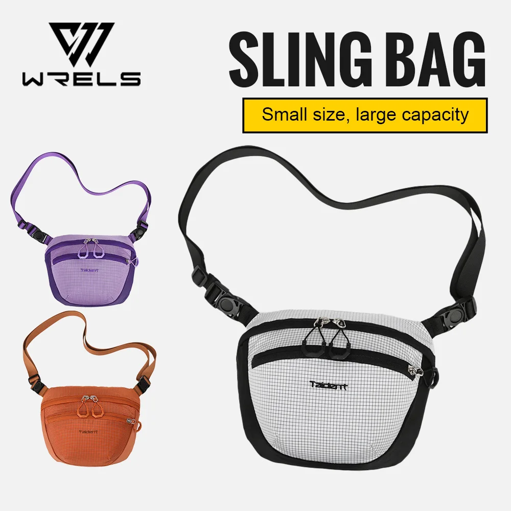 WRELS Versatile Nylon Waist Bag Lightweight Waterproof Multifunctional Crossbody Bag Zipper Outdoor Running Hiking Fanny Pack
WRELS Versatile Nylon Waist Bag Lightweight Waterproof Multifunctional Crossbody Bag Zipper Outdoor Running Hiking Fanny Pack