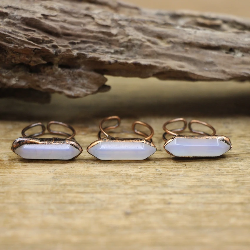 Opalite Tail Rings Hexagonal Point Opal Adjustable Antique Copper Finger Ring Women Man Fashion Retro Jewelry Gifts,QC4182
Opalite Tail Rings Hexagonal Point Opal Adjustable Antique Copper Finger Ring Women Man Fashion Retro Jewelry Gifts,QC4182