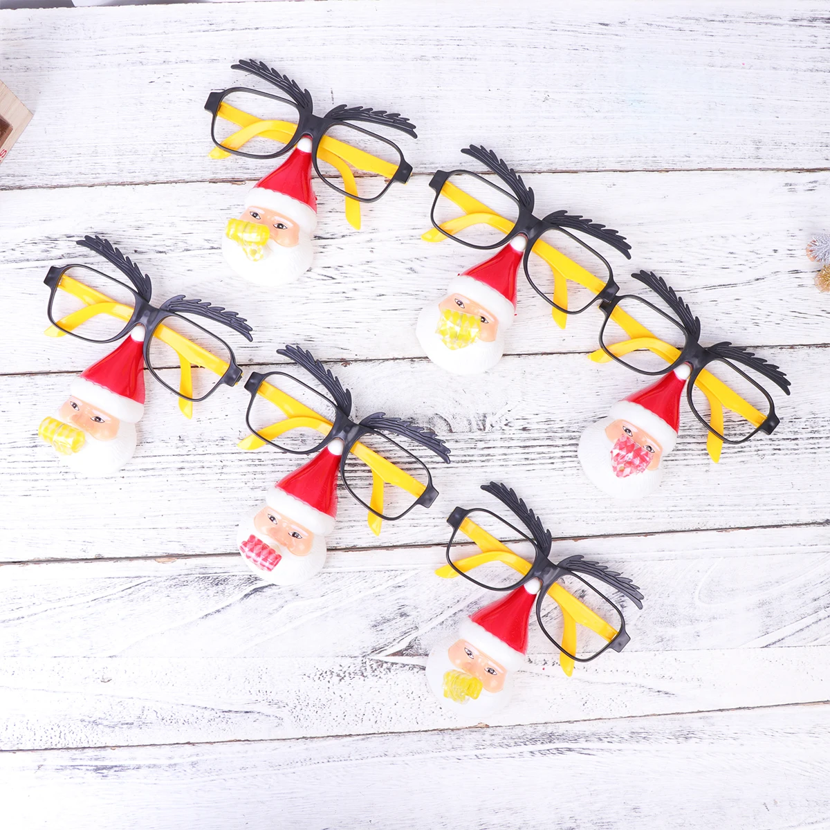 6 Pcs Santa Glasses Christmas Whistle Photo Props Eyeglasses Make up Party Eyewear for
6 Pcs Santa Glasses Christmas Whistle Photo Props Eyeglasses Make up Party Eyewear for