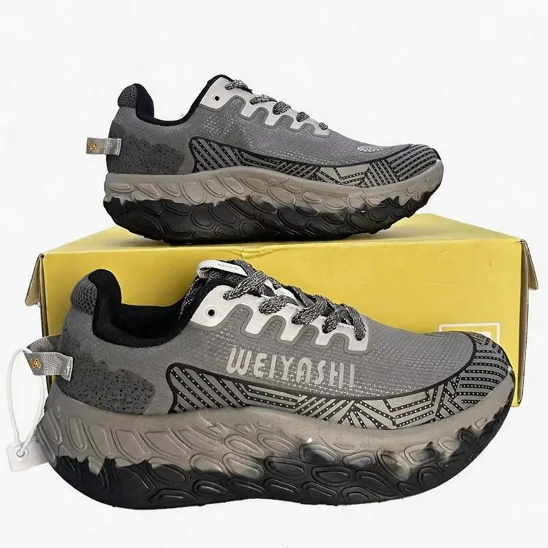 Classic Brand Comfortable Thick Soled Walking Jogging Shoe Top Quality Off Road Running Shoe Anti Slip Sport and Leisure Shoe
Classic Brand Comfortable Thick Soled Walking Jogging Shoe Top Quality Off Road Running Shoe Anti Slip Sport and Leisure Shoe