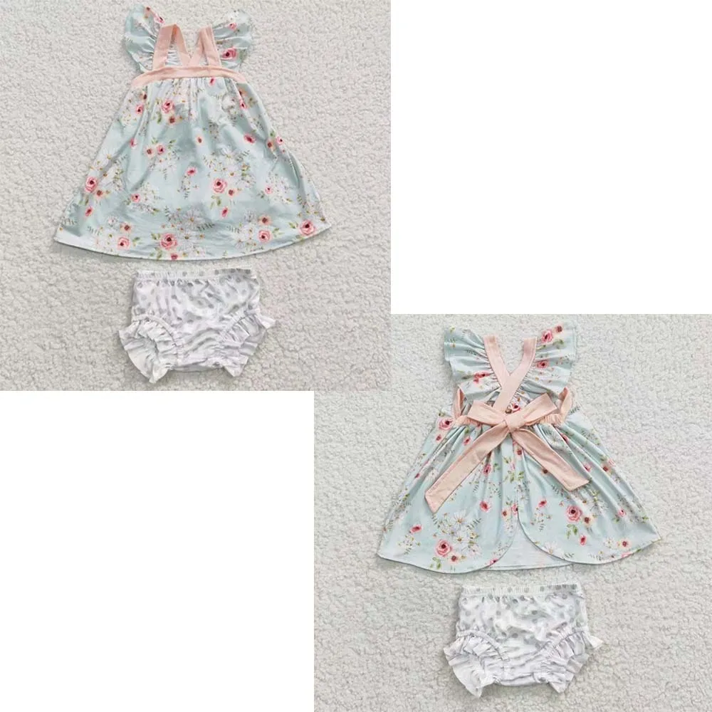 Wholesale Baby Girl Flower Set Toddler Short Sleeves Floral Tunic Bummie Shorts Children Summer Newborn Two Pieces New Outfit
Wholesale Baby Girl Flower Set Toddler Short Sleeves Floral Tunic Bummie Shorts Children Summer Newborn Two Pieces New Outfit