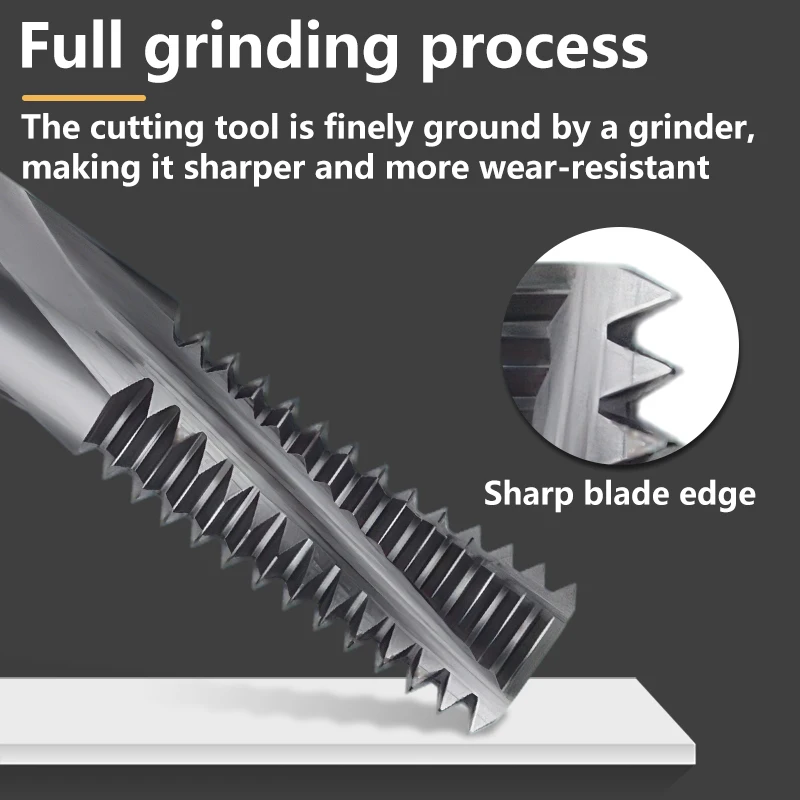 Фрезы GULING CNC из карбида вольфрама для полной нарезки резьбы M3 M4 M5 M6 M8 M10 M12 M14 M16 M18 M20 M22 M24
Фрезы GULING CNC из карбида вольфрама для полной нарезки резьбы M3 M4 M5 M6 M8 M10 M12 M14 M16 M18 M20 M22 M24