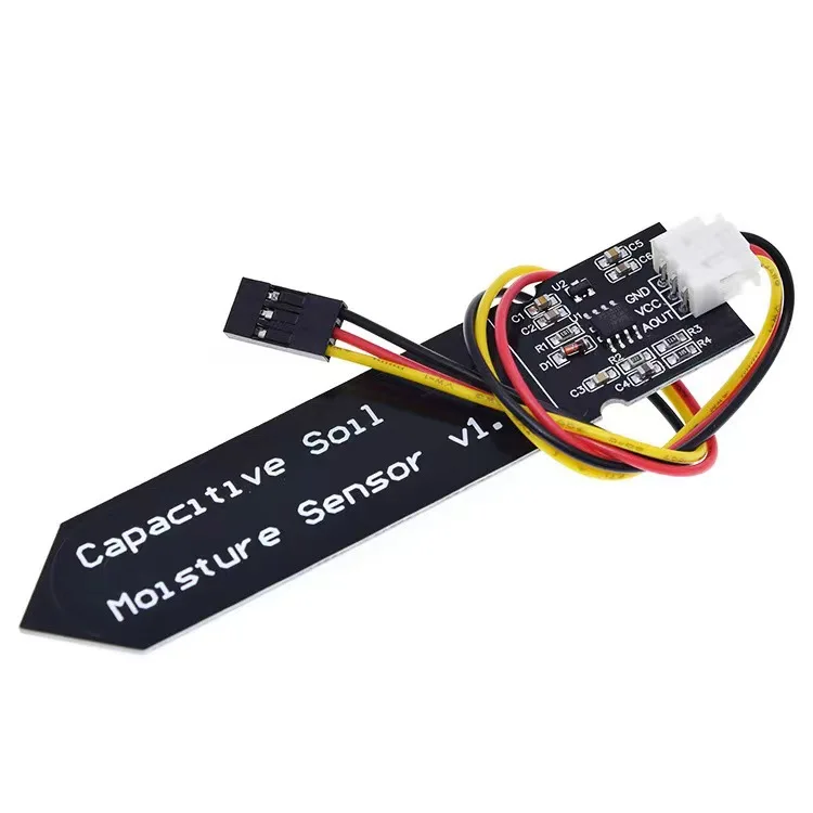5pcs Capacitive Soil Moisture Sensor Module Corrosion Resistant Wide Voltage for Arduino Garden Automatic Watering with Cable
5pcs Capacitive Soil Moisture Sensor Module Corrosion Resistant Wide Voltage for Arduino Garden Automatic Watering with Cable