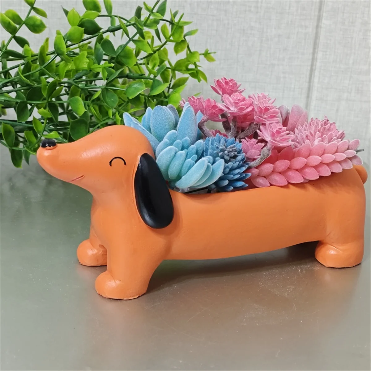 Reliable Resin Dog Planter Pot - Indoor/Outdoor Decorative Daisy the Dog Garden Container for Flowers & Small Plants
Reliable Resin Dog Planter Pot - Indoor/Outdoor Decorative Daisy the Dog Garden Container for Flowers & Small Plants