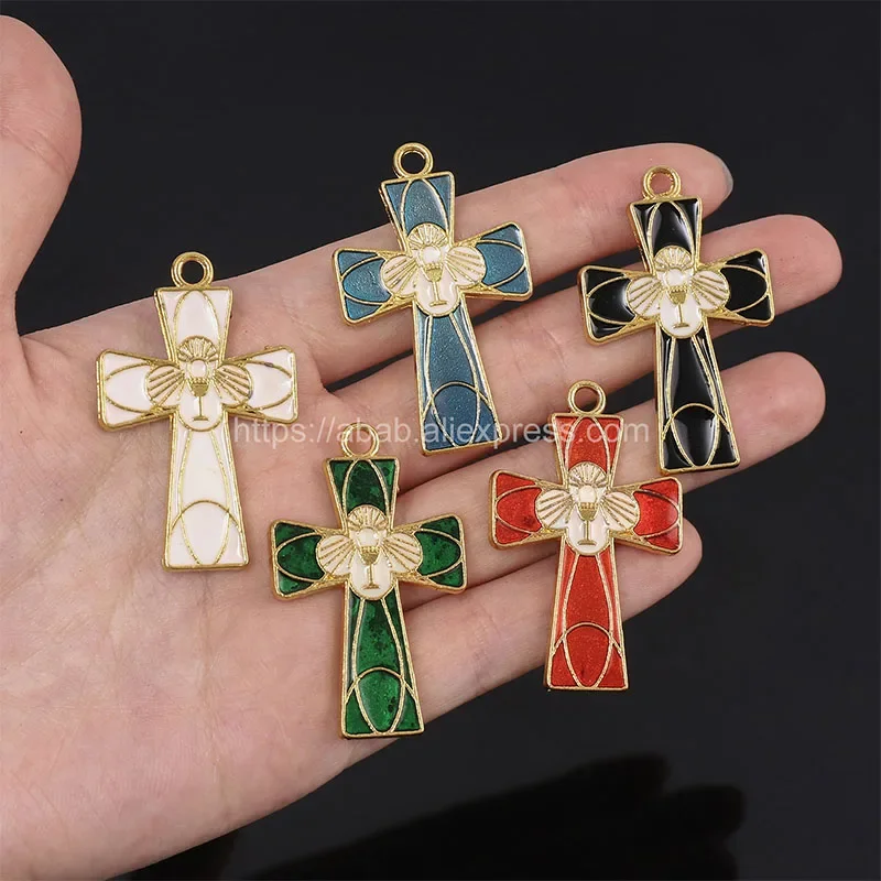 1000pcs/Gold Plated JHS Holy Grail Cross JHS Holy Grail Cross Jewelry Portrait Cross Handmade Catholic Jewelry
1000pcs/Gold Plated JHS Holy Grail Cross JHS Holy Grail Cross Jewelry Portrait Cross Handmade Catholic Jewelry