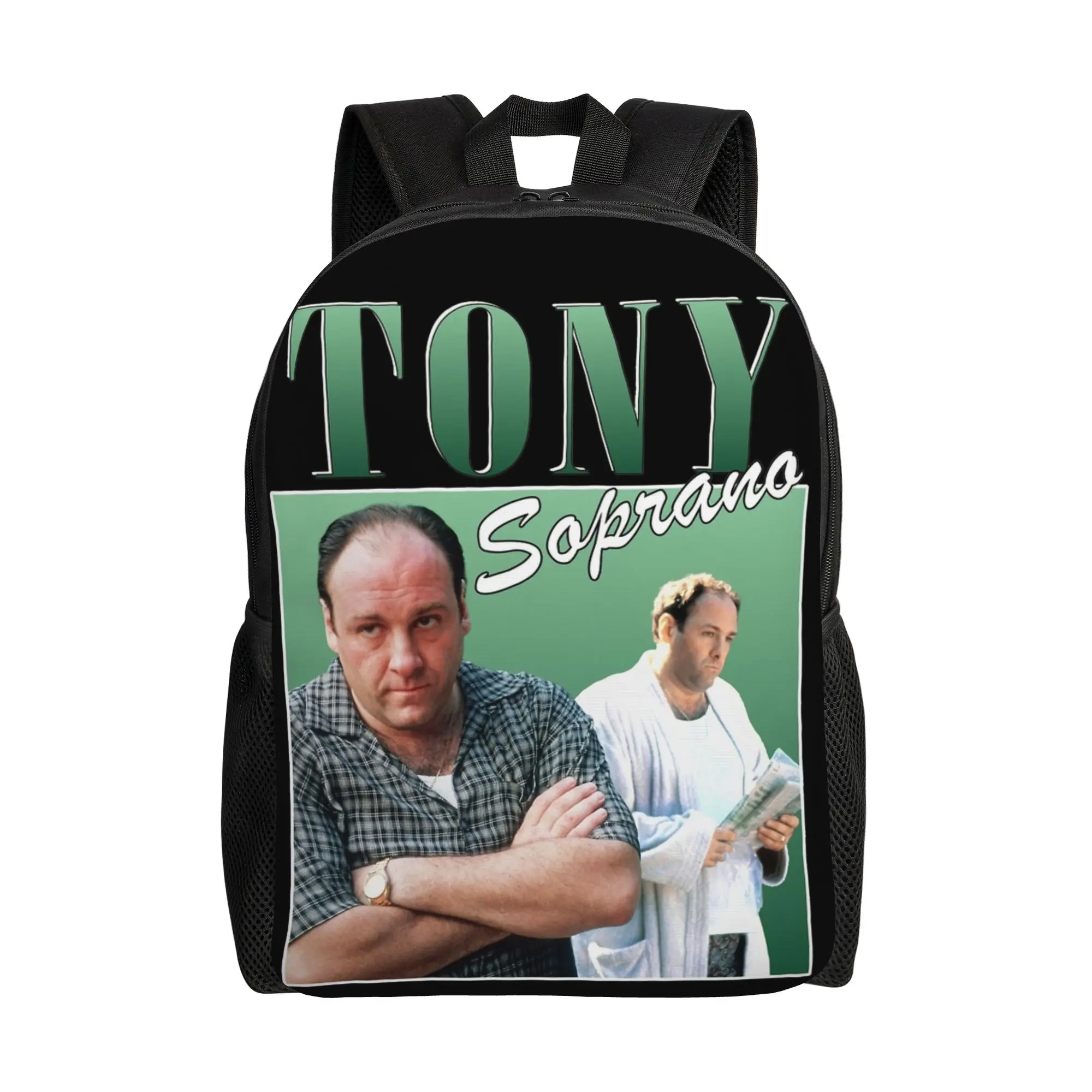 Tony Soprano Crime Drama Tv Series Backpack Workout Backpacks Unisex Colorful Durable High School Bags Pretty Rucksack
Tony Soprano Crime Drama Tv Series Backpack Workout Backpacks Unisex Colorful Durable High School Bags Pretty Rucksack