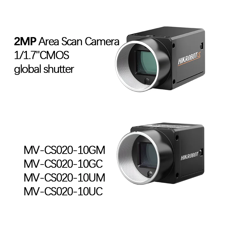 Hikrobot MV-CS020-10GM,MV-CS020-10GC,MV-CS020-10UM,MV-CS020-10UC,Industrial Camera 2.0MP Area Scan Camera
Hikrobot MV-CS020-10GM,MV-CS020-10GC,MV-CS020-10UM,MV-CS020-10UC,Industrial Camera 2.0MP Area Scan Camera