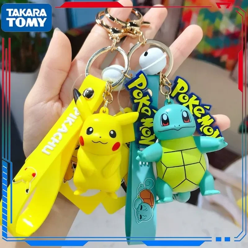 Pokemon action figure Pikachu Charmander Snorlax Squirtle Anime Pokemon Fashion Keychain Bag Keyring Pendant Birthday Gifts
Pokemon action figure Pikachu Charmander Snorlax Squirtle Anime Pokemon Fashion Keychain Bag Keyring Pendant Birthday Gifts