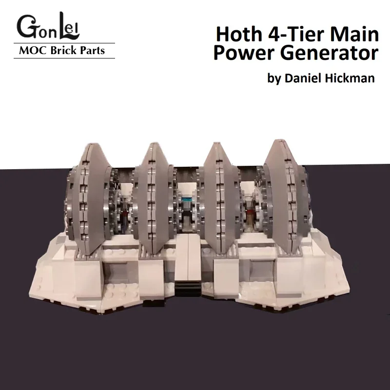 Строительные блоки MOC Space Wars Hoth, 4-ярусный основной генератор мощности, штурм на Hoth, строительные блоки, искусственные игрушки, подарки
Строительные блоки MOC Space Wars Hoth, 4-ярусный основной генератор мощности, штурм на Hoth, строительные блоки, искусственные игрушки, подарки