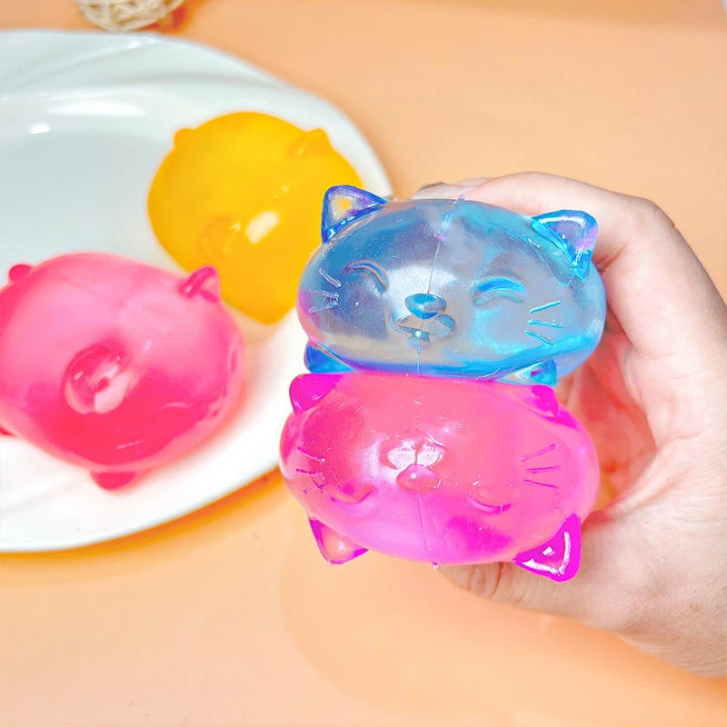 Crystal Cat Soft and Glutinous Toy Sensory Stress-relief Slow Rebound Stretchable Gel Filled Soft Ice Blind Box
Crystal Cat Soft and Glutinous Toy Sensory Stress-relief Slow Rebound Stretchable Gel Filled Soft Ice Blind Box