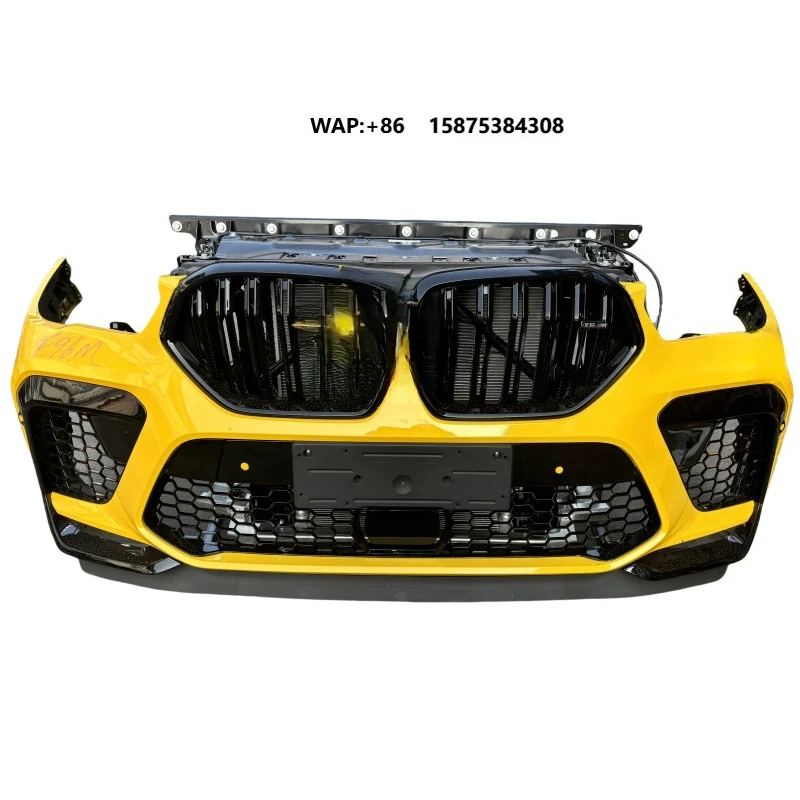 for X6 G06 F96 F16 M Car Body Kit 2024 Front Bumper Assembly and Rear Bumper Condition Auto Parts for 2020-2024
for X6 G06 F96 F16 M Car Body Kit 2024 Front Bumper Assembly and Rear Bumper Condition Auto Parts for 2020-2024
