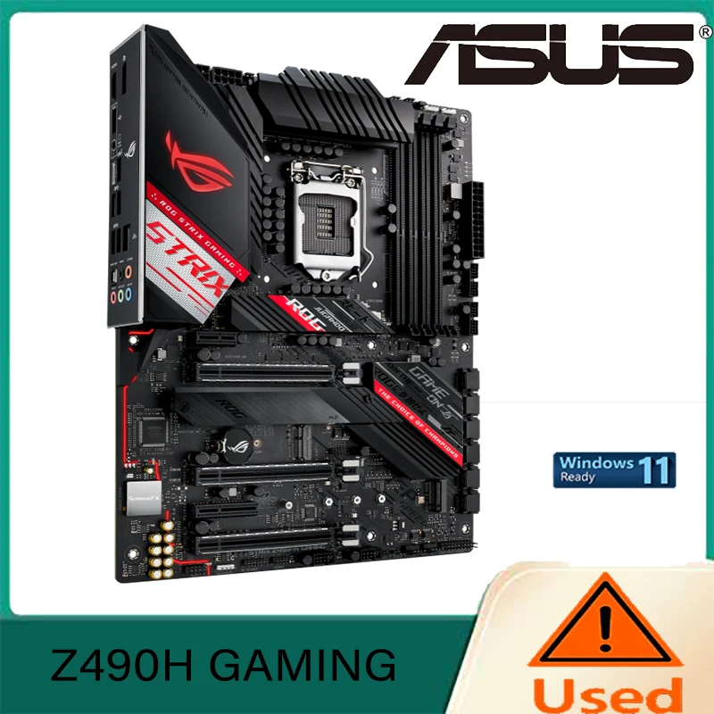 ASUS ROG Strix Z490-H Gaming Z490 LGA 1200 (Intel ® Игровая материнская плата ATX 10-го поколения)
ASUS ROG Strix Z490-H Gaming Z490 LGA 1200 (Intel ® Игровая материнская плата ATX 10-го поколения)