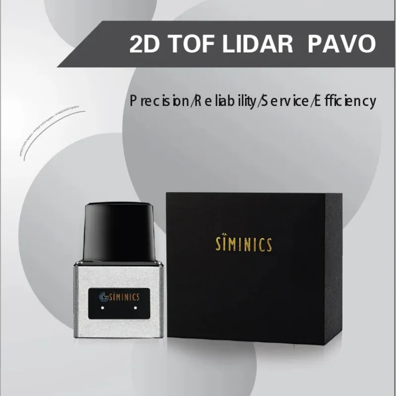 SIMINICS PAVO2 100Hz 360° 50m TOF Outdoor LiDAR Sensor PAVO 10-30 lidar for Navigation and obstacle avoidance
SIMINICS PAVO2 100Hz 360° 50m TOF Outdoor LiDAR Sensor PAVO 10-30 lidar for Navigation and obstacle avoidance