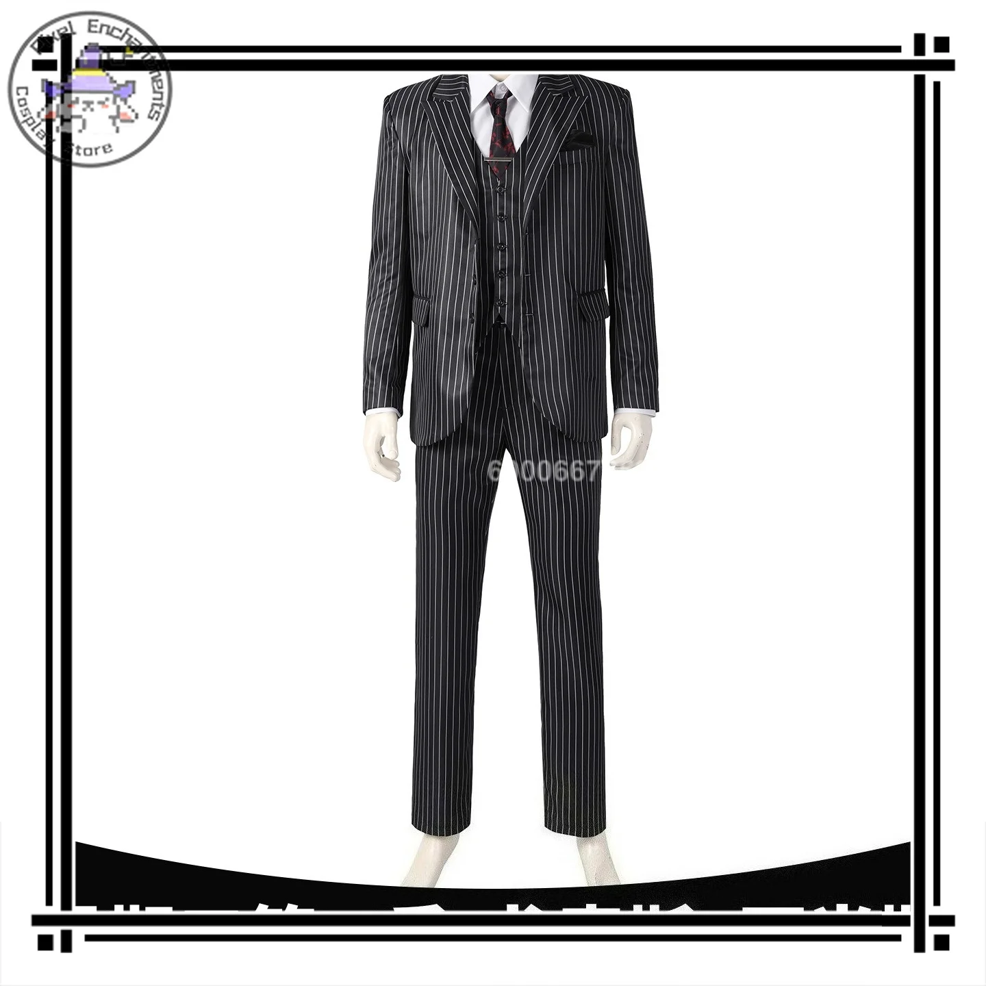 Wednesday Season 2 Gomez Addams American Movie Series Same Style Film Character Cosplay Costume Replica Role-playing with Outfit
Wednesday Season 2 Gomez Addams American Movie Series Same Style Film Character Cosplay Costume Replica Role-playing with Outfit